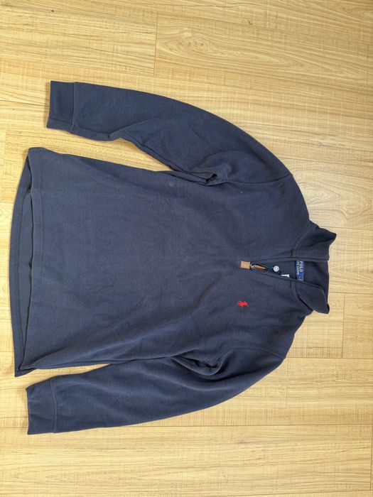 Polo ralph lauren quarter zip azul escuro