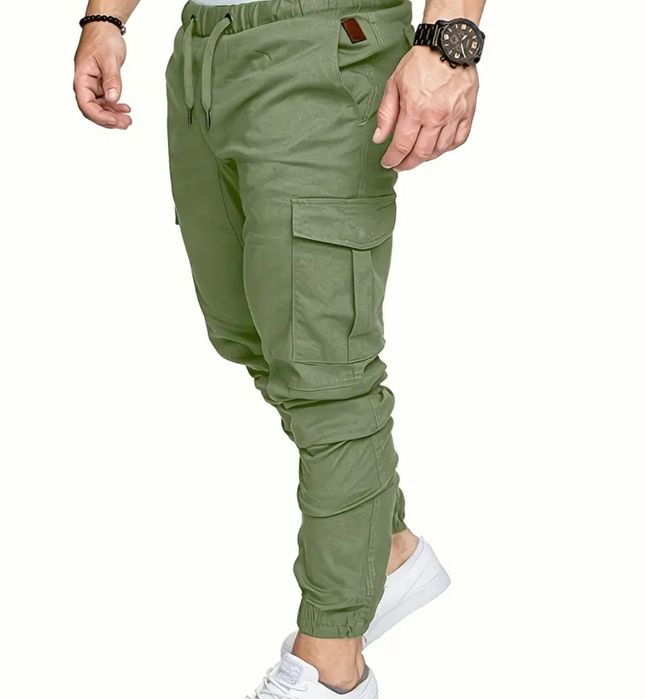 Штани карго зелені L (52 UA)