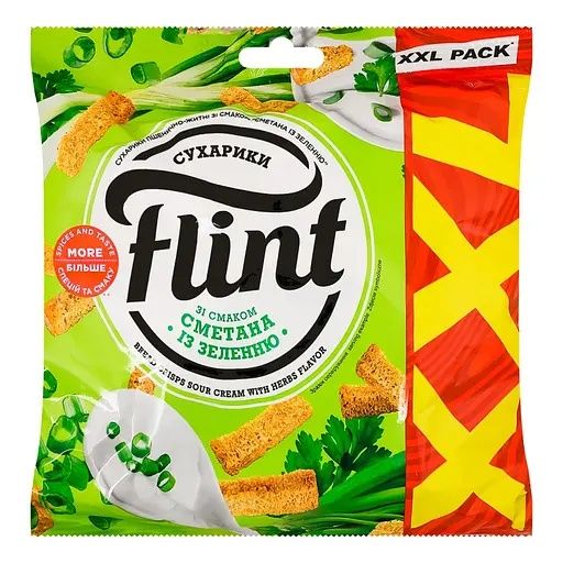 Сухарики  Flint  140 г XXL