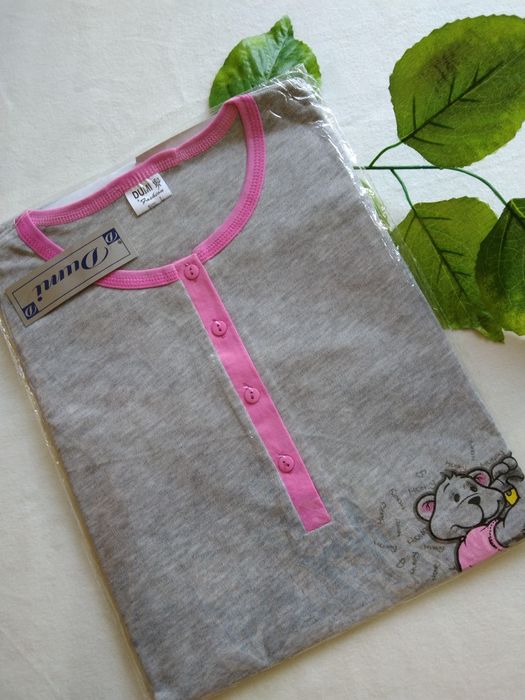 Koszula l 40 poporodowa do szpitala karmienia odpinana rozpinana prost