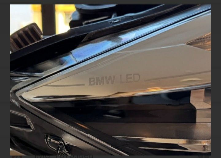 Передні фари BMW 3 Серії F30/F31 LED Жовті / Фары оптика ЛЕД Желтые
