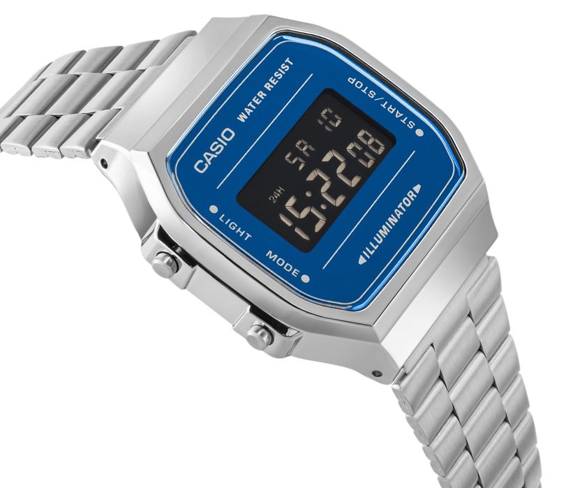Zegarek Męski CASIO VINTAGE A168WEM-2BEF + BOX