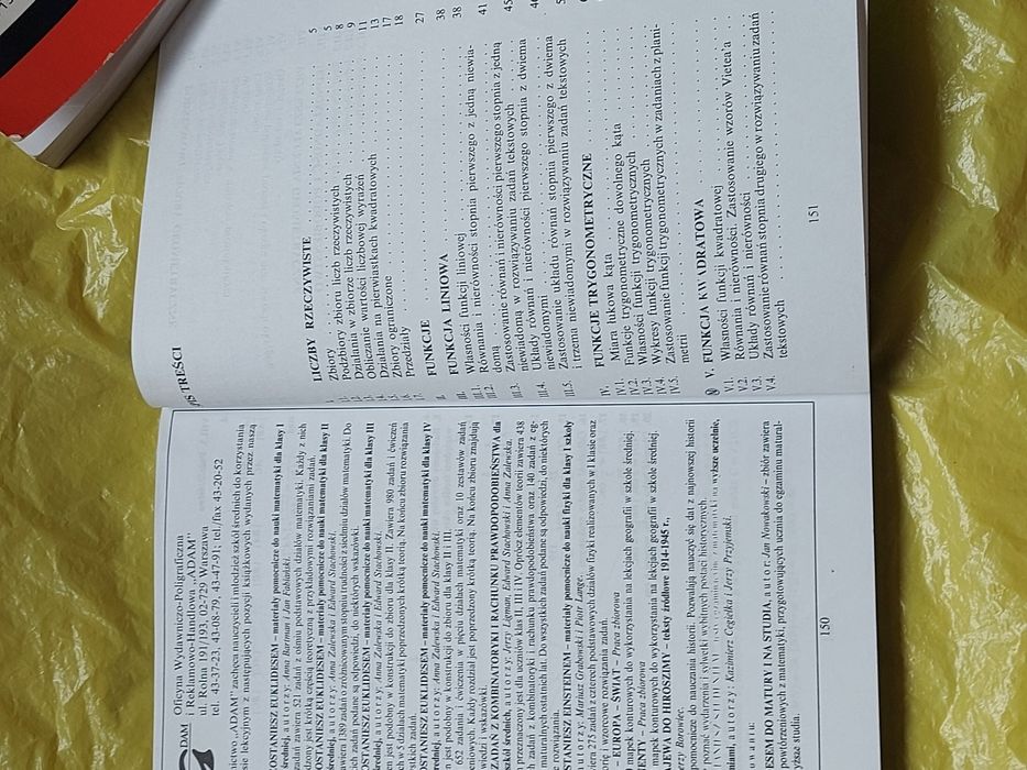Książka i ty zostaniesz Euklidesem Matematyka