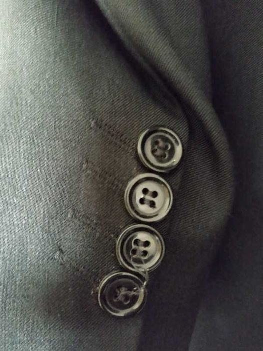 Komplet garnitur czarny + krawat za darmo