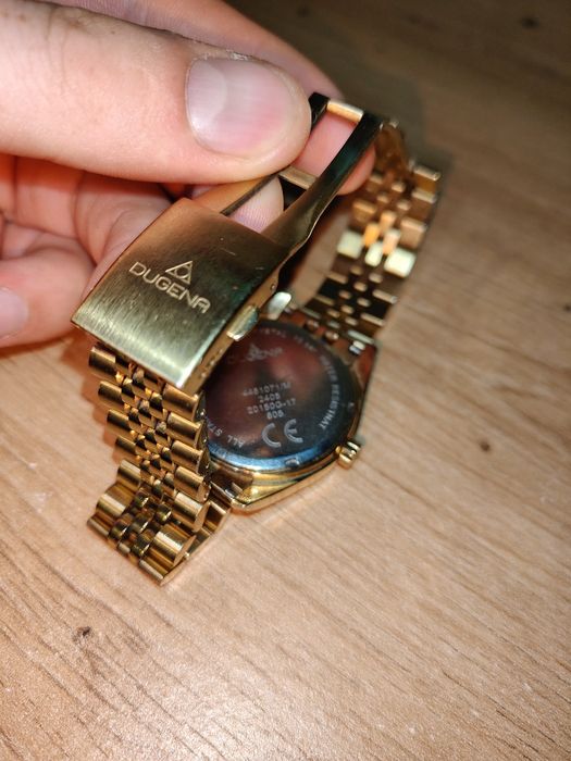 Zegarek męski Dugena 4461071/M kolor złoty