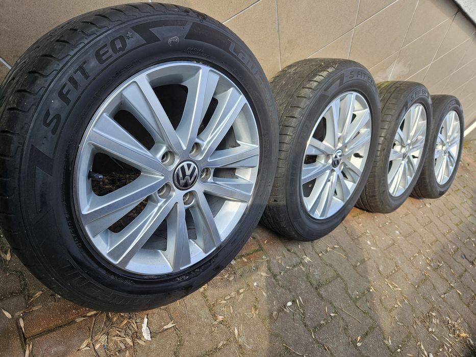Oryginalne Felgi Koła 16" Vw Golf 6 7 Touran 5x112 ET50+205.55.16