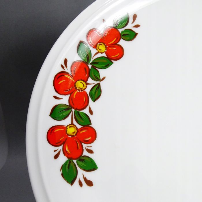 lata 70-te piękny talerz patera porcelanowa