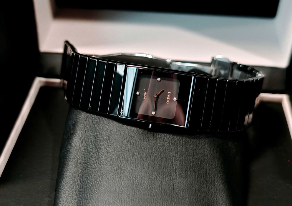 Zegarek Rado Diastar Jubile Diamonds Ceramica 4 Diamenty Komplet Box