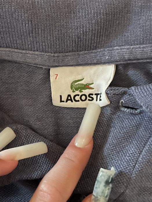 поло лонгслів лакоста