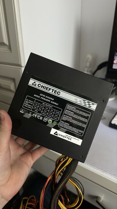 Блок живлення chieftec gps-550ab 550w
