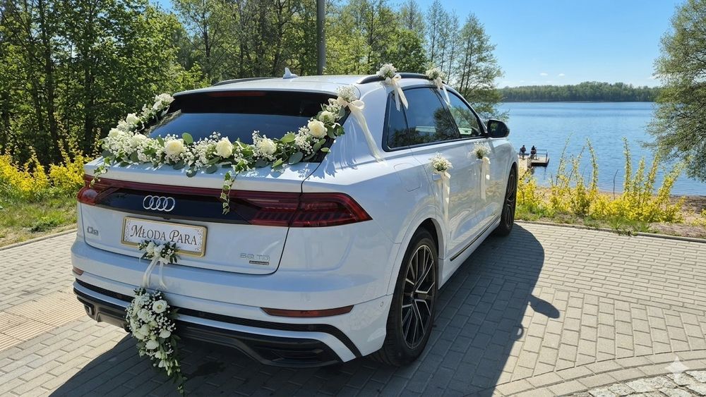 AUDI Q8 do ślubu I inne uroczystości.