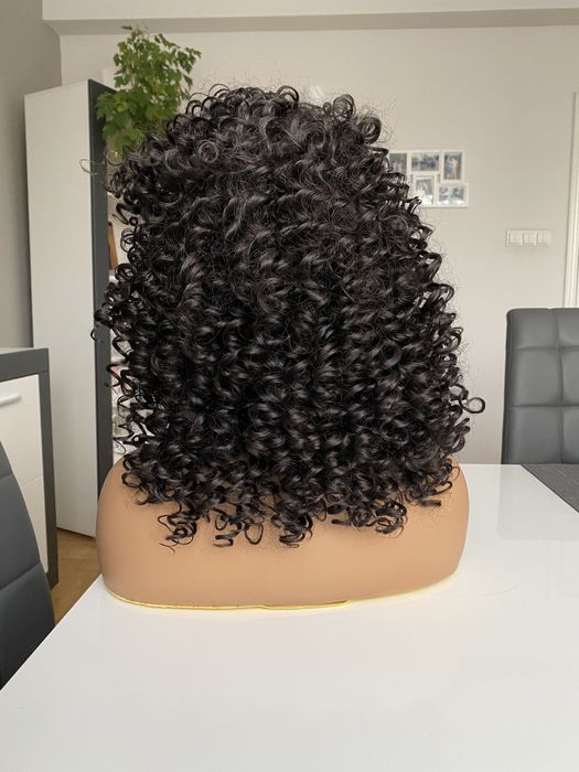 Peruka AFRO loki amazonka naturalny skręt