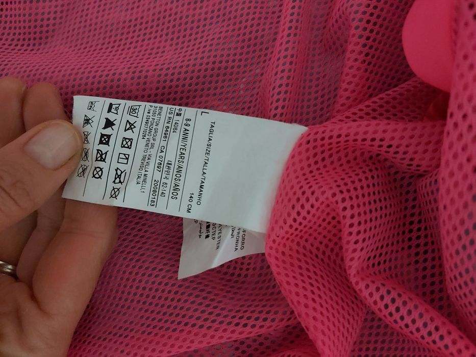 Kurtka jesienna wiosenna roz 140cm Benetton