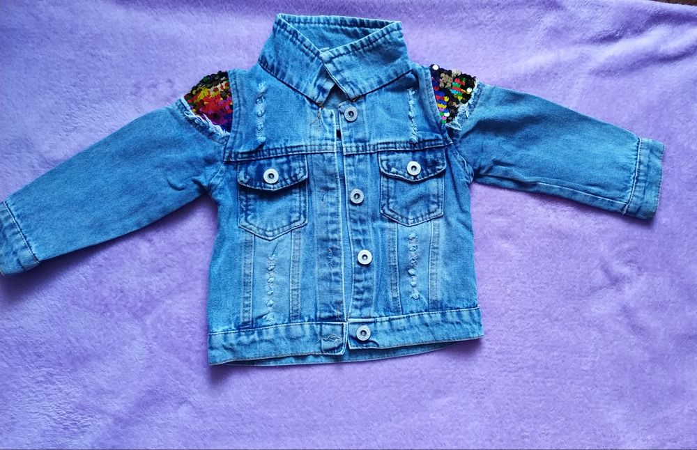 Джинсовая кофточка