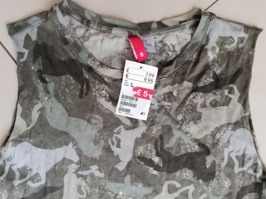 T shirt koszulka roz.36 S Divided H&M nowa