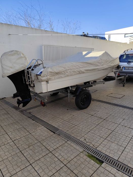 Riamar 430 LX c/ Mercury 50 hp ( injeção ) 4 tempos