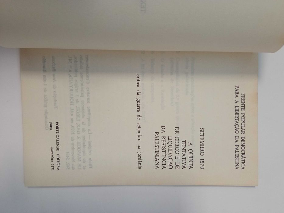 A quinta tentativa de cerco e d liquidação da resistência Palestiniana