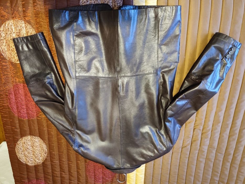 Casaco Masculino de Pele - Massimo Dutti.
