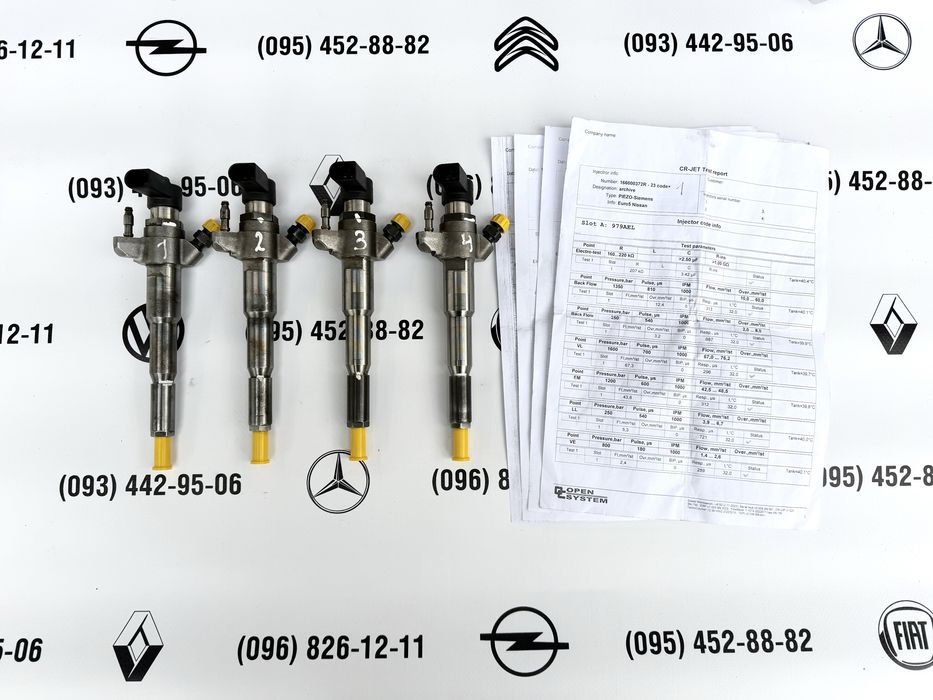 166000372R форсунка Renault Master Movano Interstar 2.3 Мастер Мовано