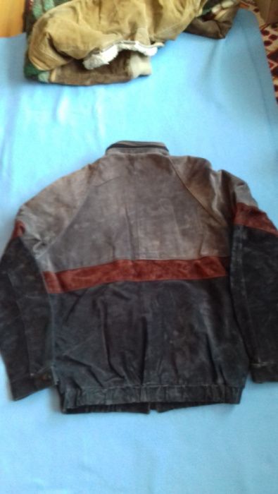 Kurtka skora zamsz M