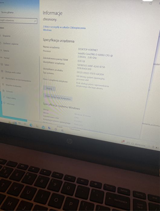 Laptop HP250 G6 Notebook PC