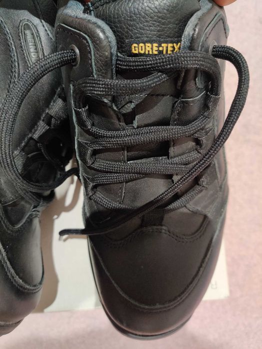 Meindl 43 28cm buty męskie czarne skóra naturalna Gore - Tex okazja
