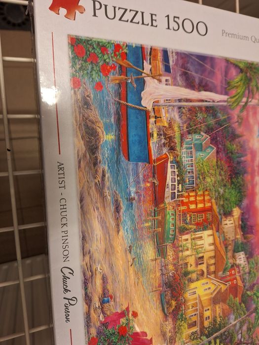 Puzzle 1500 el. Nowe. W folii