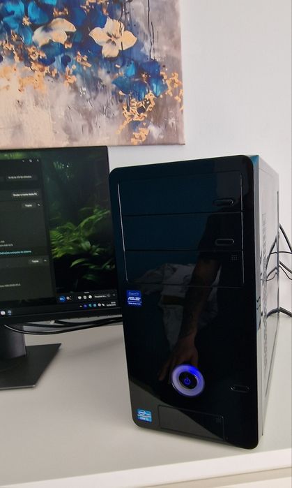 Desktop Asus i3 / 8GB/120GB +500GB  Windows 11pro e office vitalício