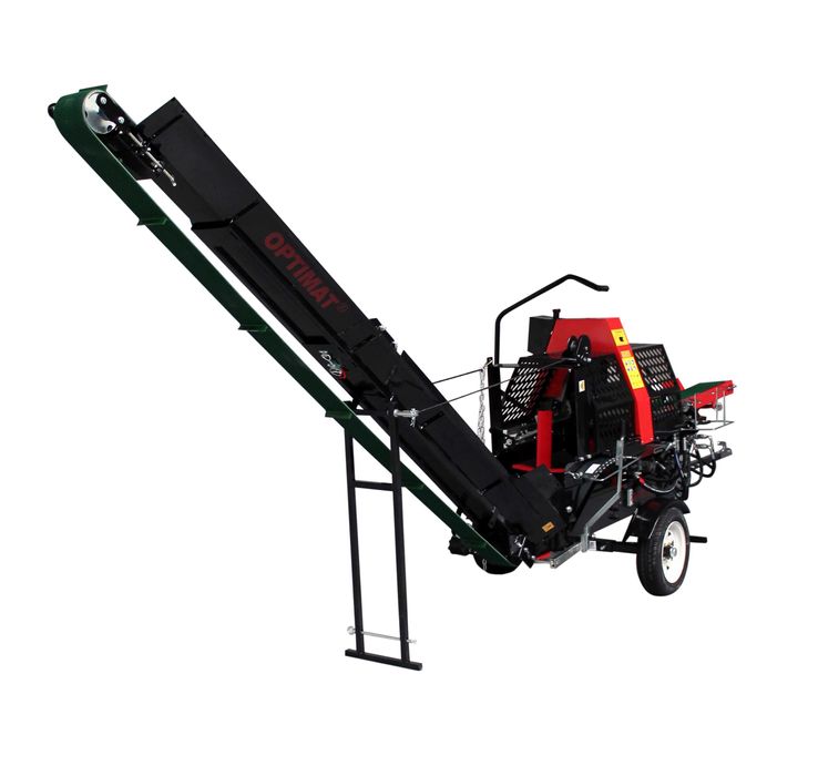 Piło łuparka do drewna kłód drzewa mocna spalinowa 13KM 20ton mobilna