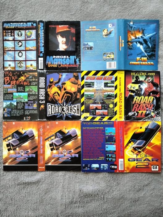 Обміняю обкладинки для картриджів Sega 90-их років