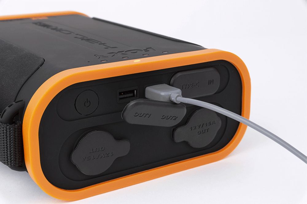 POWER BANK FOX Z lampką namiotową halo power 96K