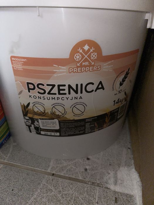 Pszenica konsumpcyjna  wiadro 14 kg