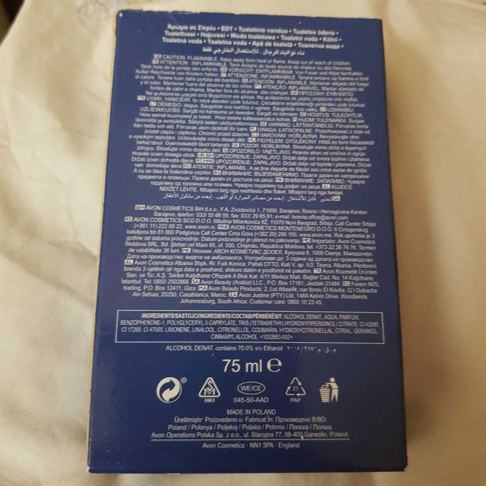 Stamina Unikat perfumy męskiel 75 ml.