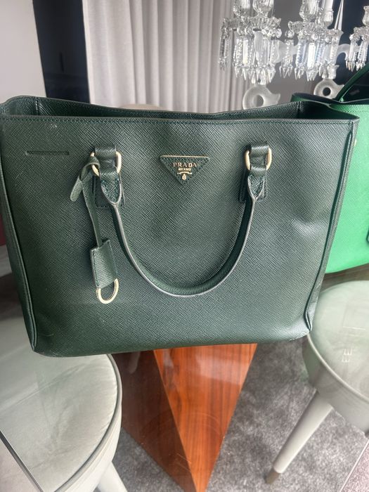 Mala Prada verde escuro