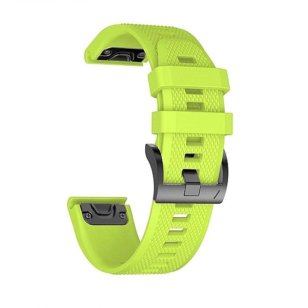 Pasek Smooth do Garmin Fenix 3 / 5X / 3HR / 5X Plus / 6X / 6X Pro Gree
