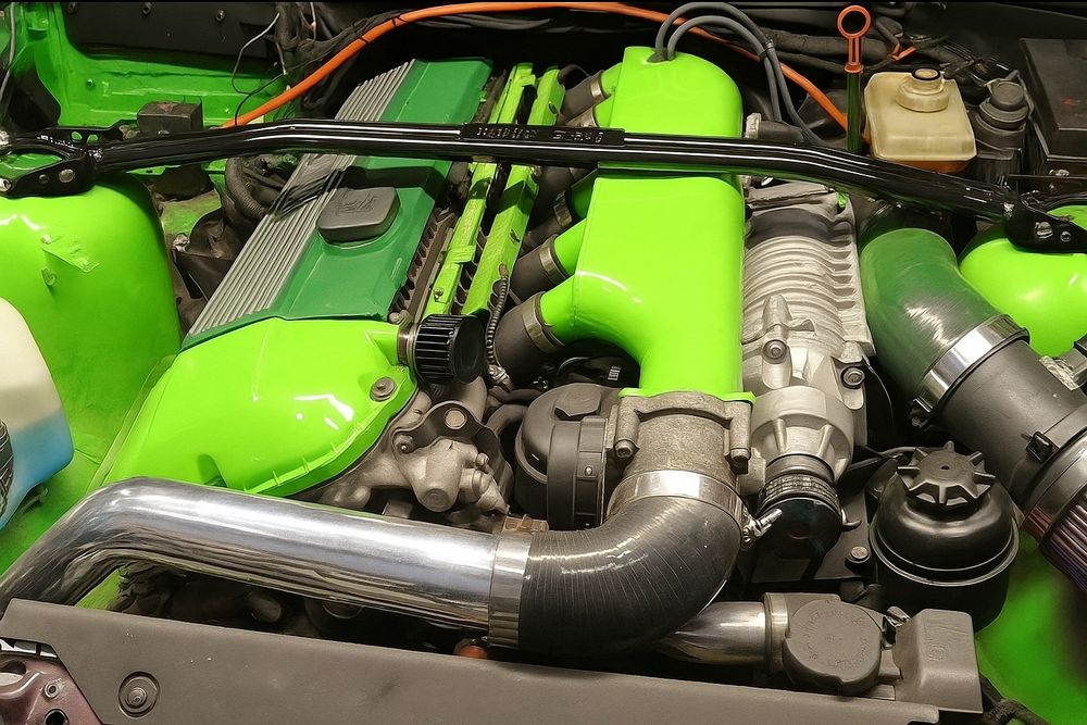 Kompresor BMW TVS 1320 m54 m52 m50 tuning cichy!