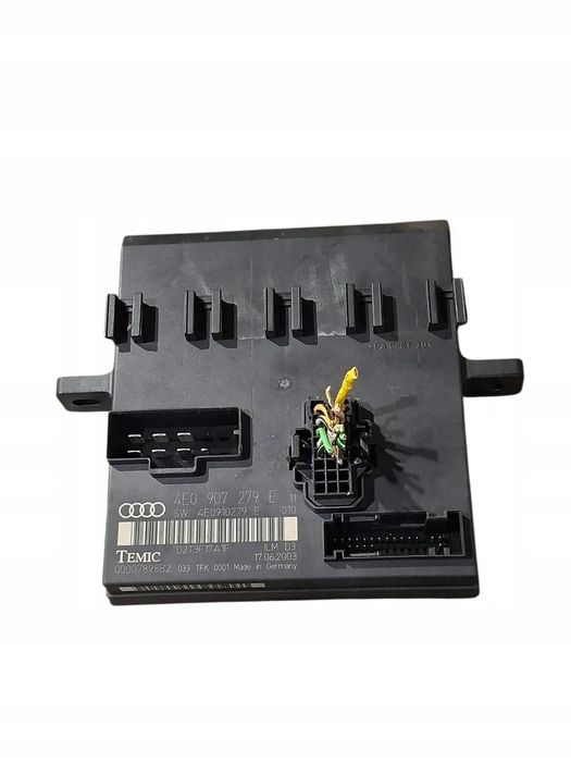 Moduł komfortu Audi A8 S8 D3 4E 4E0907279