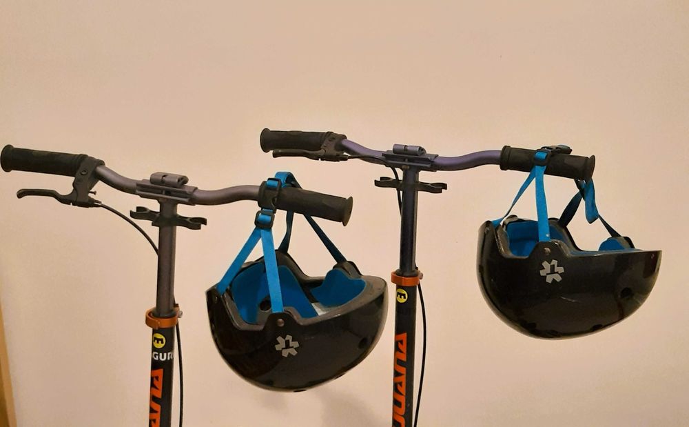 Trotinetes dobráveis com travões