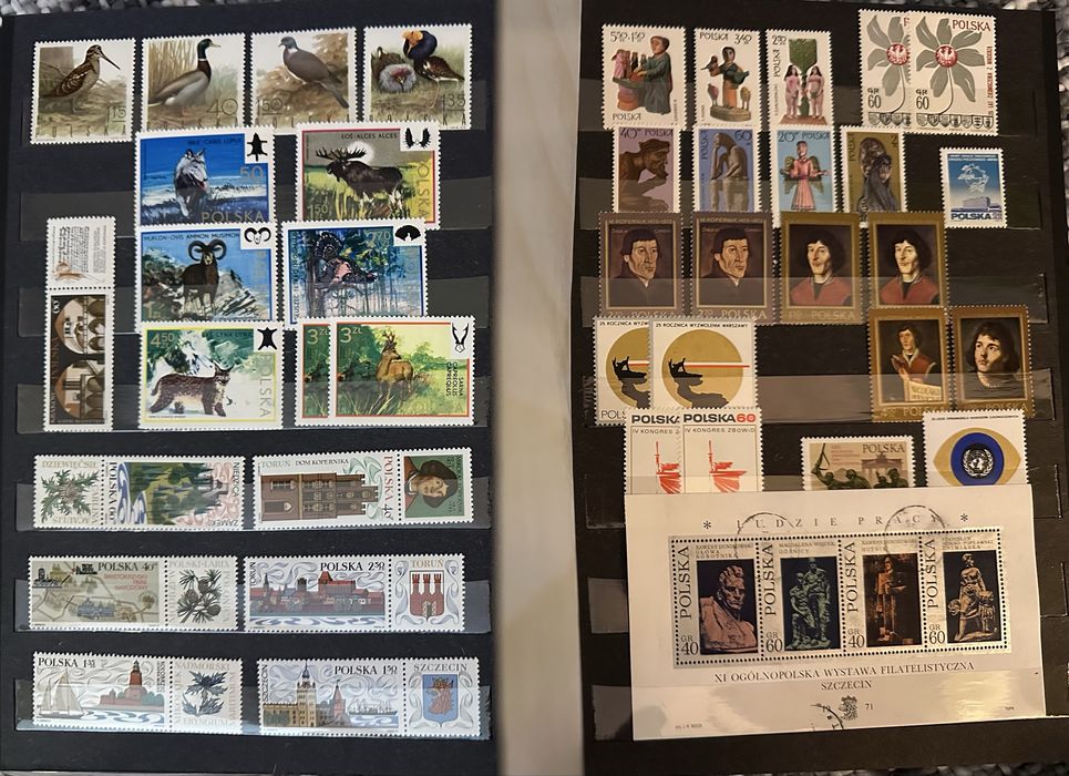 Klaser znaczki pocztowe