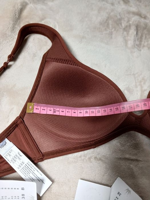 Strój kąpielowy Triumph 38B 38 M 75B brązowy chocolate summer glow p sd kokardki