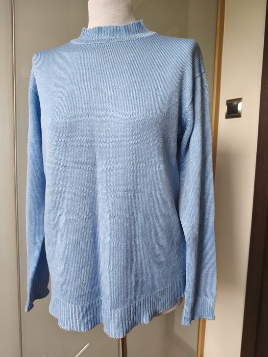 Sweter damski niebieski Damart L/XL