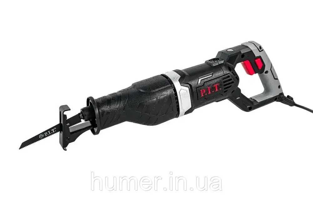 Шабельна пила ножівка електрична P.I.T. з полотном 2550 об/хв, 1000 Вт