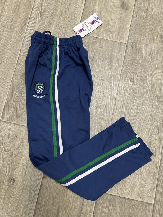 Дитячі трикотажні спортивні штани брюки трикотаж 134 146 152