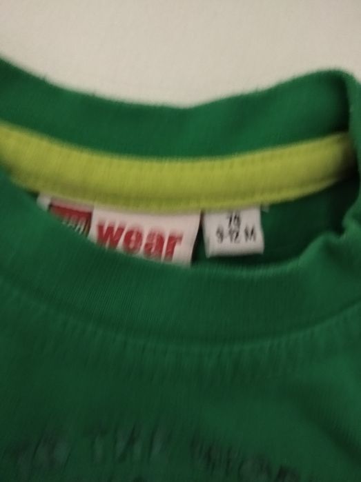 Camisola e calças tamanho 9/12 meses