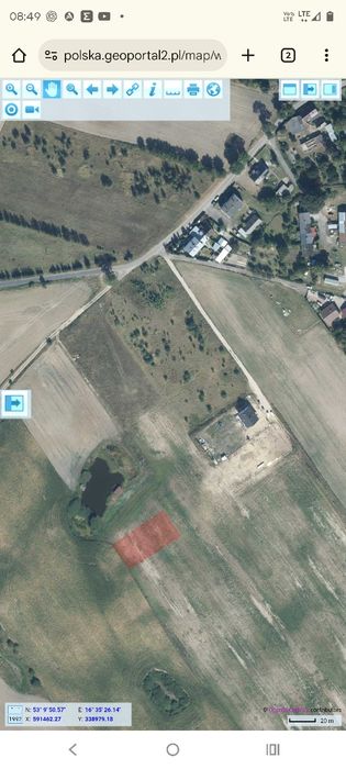 Na sprzedaż działka budowlana – Jaraczewo k. Szydłowa – atrakcyjna cen