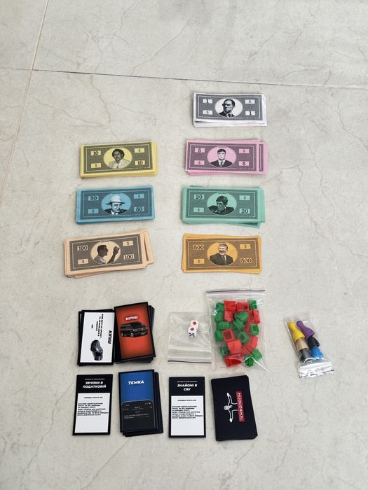 Настільна гра. ТЄМКОЛОГІЯ