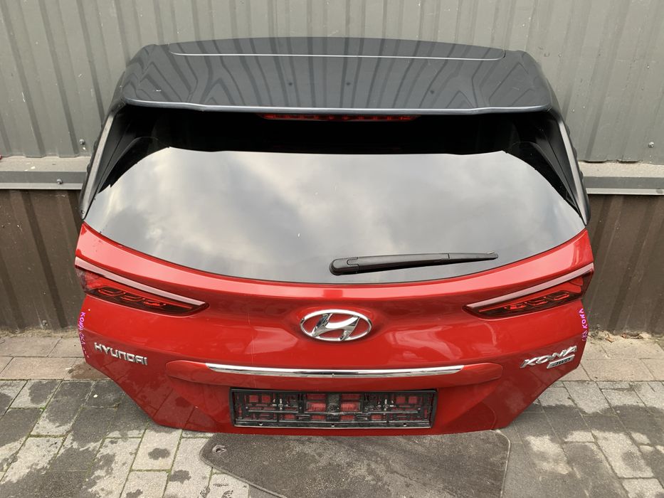 Комплект крышка багажника + бампер задний Hyundai Kona 2016-2021
