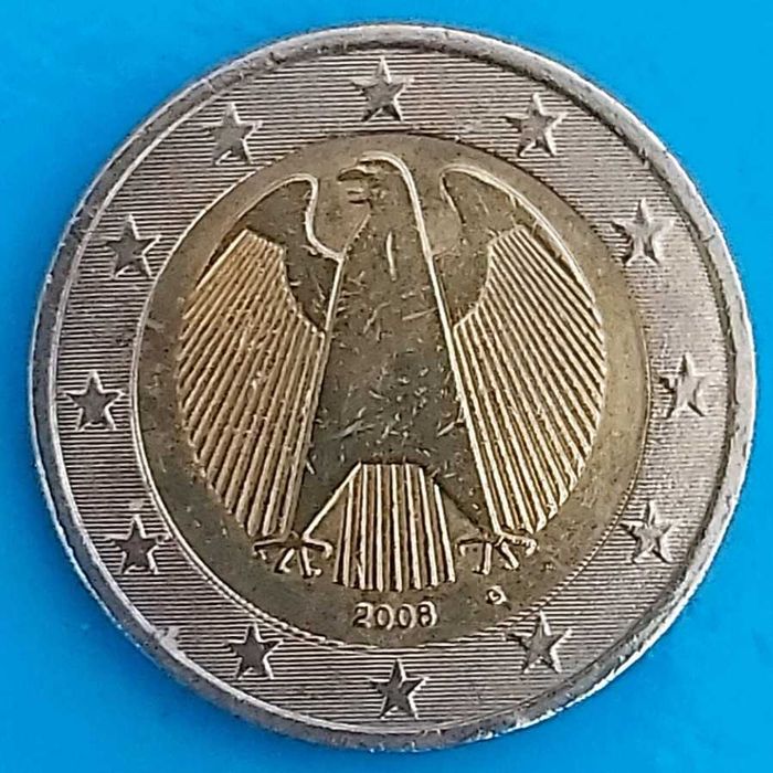 2 Euros de 2008 Letra G da Alemanha