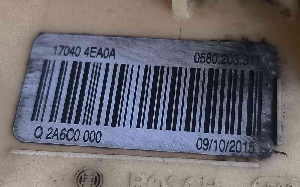 Boia Combustível 170404EA0A - RENAULT KADJAR