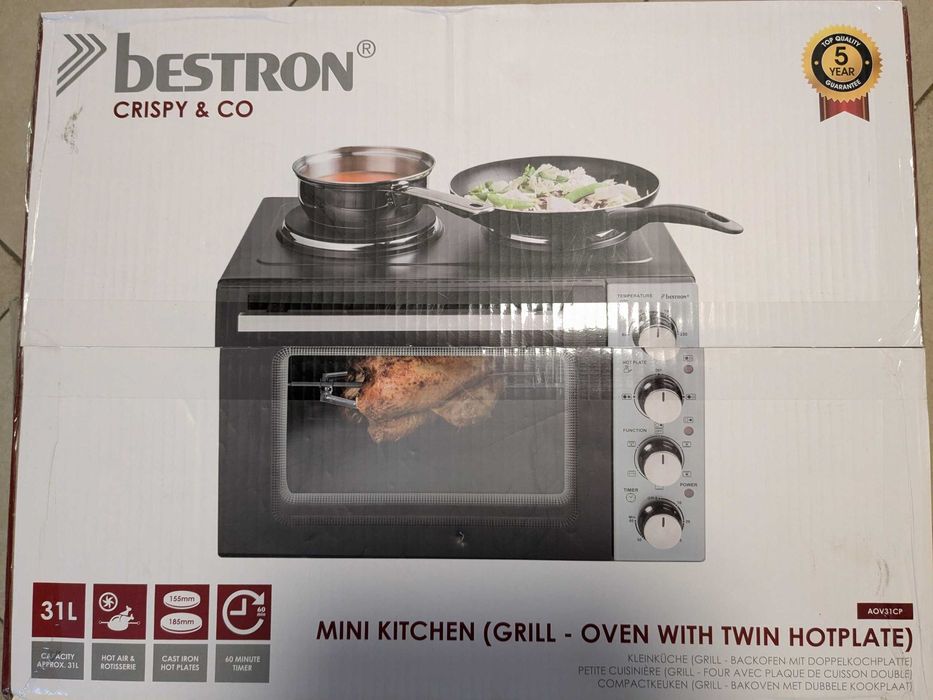 Nowy Piekarnik elektryczny z funkcją grilla/ mini kuchnia